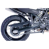 PUIG PARAFANGO POSTERIORE PER BMW F800 GS 2016 NERO OPACO