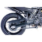 PUIG PARAFANGO POSTERIORE PER BMW F800 GS ADVENTURE 2016 NERO OPACO