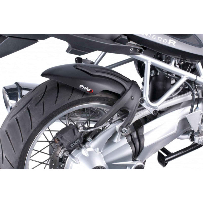 PUIG PARAFANGO POSTERIORE PER BMW R1200 R 11-14 NERO OPACO