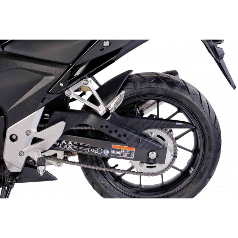 PUIG PARAFANGO POSTERIORE PER HONDA CB500X 17-18 CARBON LOOK