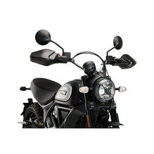 Carica l'immagine nel visualizzatore di Gallery, PUIG PARAMANI PER DUCATI SCRAMBLER 1100 18-20 NERO OPACO