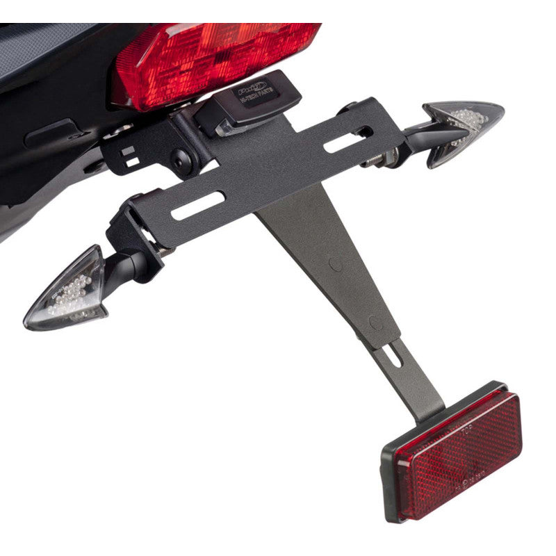 PUIG PORTATARGA PER HONDA CB650F 17-18 NERO-OFFERTA