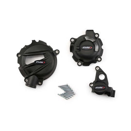 PUIG PROTEZIONE CARTER MOTORE TRACK PER CAMPIONATO BMW M1000R 2025 NERO