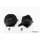 PUIG PROTEZIONE CARTER MOTORE TRACK PER CAMPIONATO DUCATI PANIGALE V4 R 20-21 NERO