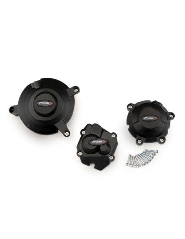 PUIG PROTEZIONE CARTER MOTORE TRACK PER CAMPIONATO KAWASAKI ZX-10R 2026 NERO