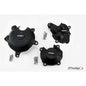 PUIG PROTEZIONE CARTER MOTORE TRACK PER CAMPIONATO KAWASAKI ZX-6R NINJA 24-25 NERO