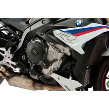 Carica l'immagine nel visualizzatore di Gallery, PUIG PROTEZIONE CARTER MOTORE TRACK PER CAMPIONATO PER BMW S1000 XR 17-19 NERO