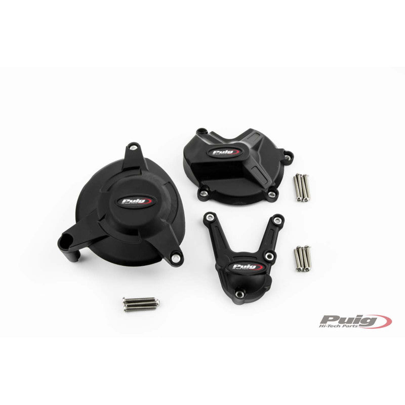 PUIG PROTEZIONE CARTER MOTORE TRACK PER CAMPIONATO PER BMW S1000RR 12-14 NERO