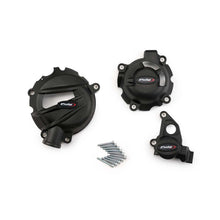 Carica l'immagine nel visualizzatore di Gallery, PUIG PROTEZIONE CARTER MOTORE TRACK PER CAMPIONATO PER BMW S1000RR 23-24 NERO