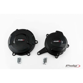 PUIG PROTEZIONE CARTER MOTORE TRACK PER CAMPIONATO PER DUCATI PANIGALE V4 S 20-21 NERO