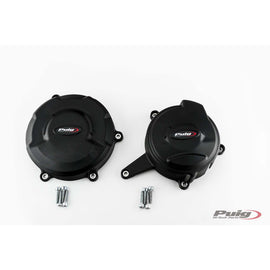 PUIG PROTEZIONE CARTER MOTORE TRACK PER CAMPIONATO PER DUCATI PANIGALE V4 S 22-24 NERO