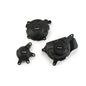 PUIG PROTEZIONE CARTER MOTORE TRACK PER CAMPIONATO PER HONDA CBR1000RR FIREBLADE 17-19 NERO
