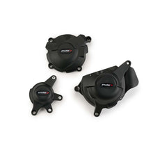 Carica l'immagine nel visualizzatore di Gallery, PUIG PROTEZIONE CARTER MOTORE TRACK PER CAMPIONATO PER HONDA CBR1000RR FIREBLADE SP 17-19 NERO