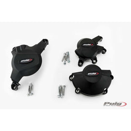PUIG PROTEZIONE CARTER MOTORE TRACK PER CAMPIONATO PER HONDA CBR600RR 09-12 NERO
