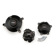 Carica l'immagine nel visualizzatore di Gallery, PUIG PROTEZIONE CARTER MOTORE TRACK PER CAMPIONATO PER KAWASAKI ZX-10R NINJA KRT 16-18 NERO