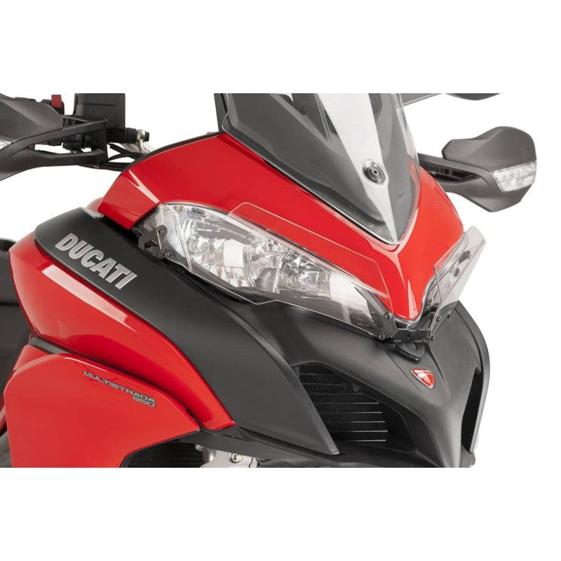PUIG PROTEZIONE FARO PER DUCATI MULTISTRADA 1260 S D AIR 18-20 TRASPARENTE