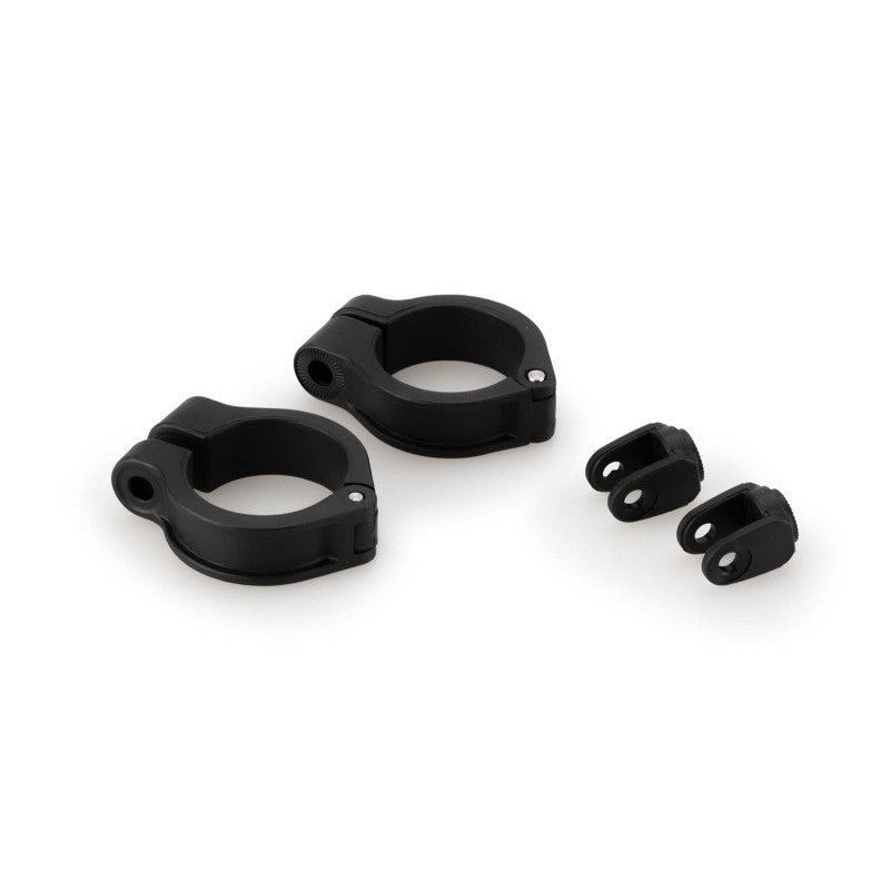 PUIG RICAMBIO SET DI MORSETTI PER FENDINEBBIA 2.0 SU TUBO DI DIAMETRO 25.5MM NERO
