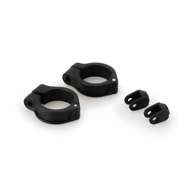 PUIG RICAMBIO SET DI MORSETTI PER FENDINEBBIA 2.0 SU TUBO DI DIAMETRO 25.5MM NERO