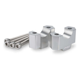 PUIG RISERS PER MANUBRI BMW F900 GS ADVENTURE 24-25 SILVER-22183P