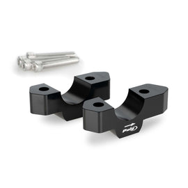 PUIG RISERS PER MANUBRI BMW R1300 GS ADVENTURE 24-25 NERO-COD.21878N