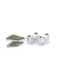 PUIG RISERS PER MANUBRI HONDA NT1100 DCT 22-24 SILVER-3741P