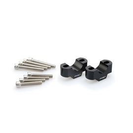PUIG RISERS PER MANUBRI HONDA XL750 TRANSALP 2025 NERO-3740N
