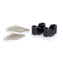 Carica l'immagine nel visualizzatore di Gallery, PUIG RISERS PER MANUBRI KAWASAKI ELIMINATOR 500 SE 24-25 NERO-3672N