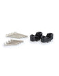 PUIG RISERS PER MANUBRI KAWASAKI VERSYS 650 2025 NERO-3671N