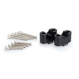 PUIG RISERS PER MANUBRI KAWASAKI VERSYS 650 22-24 NERO-3672N