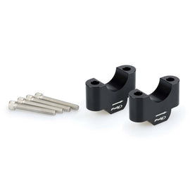 PUIG RISERS PER MANUBRI PER BMW R1200 GS ADVENTURE 08-09 NERO-20309N