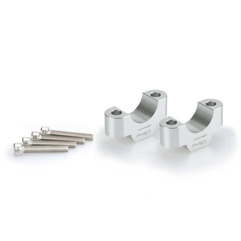 PUIG RISERS PER MANUBRI PER BMW R1200 GS ADVENTURE 2016 SILVER-20308P