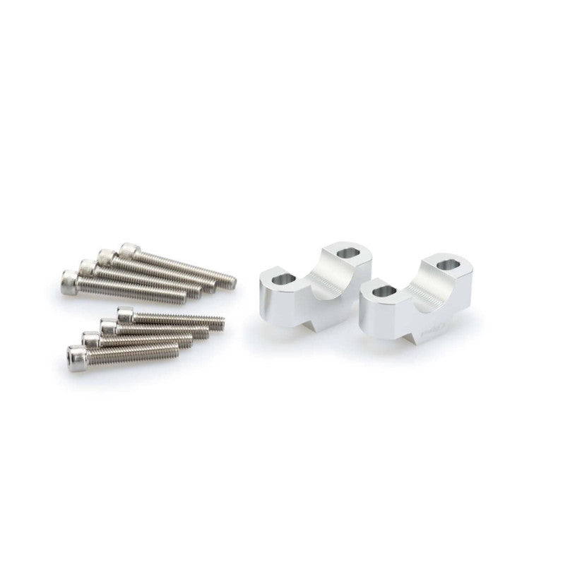 PUIG RISERS PER MANUBRI PER HONDA X-ADV 18-20 SILVER-3740P