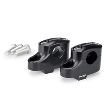 Carica l'immagine nel visualizzatore di Gallery, PUIG RISERS PULLBACK PER MANUBRI BMW F800 GS 24-25 NERO-21811N