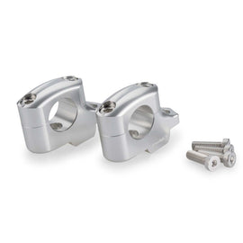 PUIG RISERS PULLBACK PER MANUBRI BMW F900 GS 24-25 SILVER-22141P