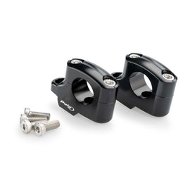 PUIG RISERS PULLBACK PER MANUBRI BMW R12 NINE T 24-25 NERO-22038N