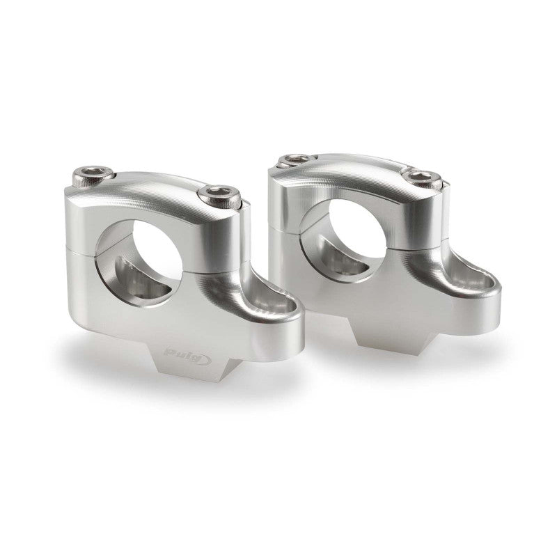 PUIG RISERS PULLBACK PER MANUBRI HONDA CB125 R NEO SPORTS CAFE 21-23 SILVER-21751P