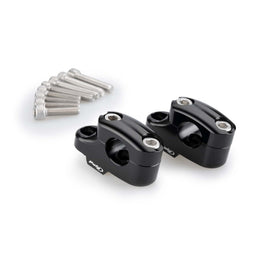 PUIG RISERS PULLBACK PER MANUBRI PER KAWASAKI Z500 SE 24-25 NERO-21750N