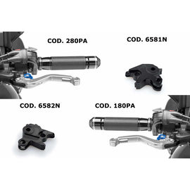 PUIG SET DI LEVE E ADATTATORI LEVE FRENO E FRIZIONE BMW R1200R 17-18-USATO