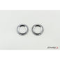 PUIG SET RICAMBI IN ALLUMINIO TAMPONI FORCELLA ANTERIORE PHB19 SILVER