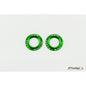 PUIG SET RICAMBI IN ALLUMINIO TAMPONI FORCELLA POSTERIORE PHB19 VERDE