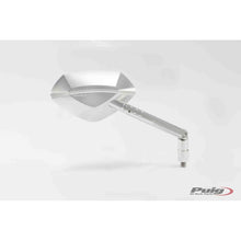 Carica l'immagine nel visualizzatore di Gallery, PUIG SPECCHIETTO RETROVISORE MOD. HI-TECH I ALLUMINIO - COD. 6218D - OFFERTA - Dimensioni coppa: 150x90 mm - Omologato
