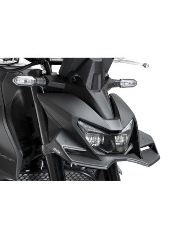 PUIG SPOILER ANTERIORE DOWNFORCE NAKED HONDA CB750 HORNET 2025 NERO OPACO