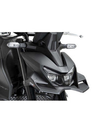 PUIG SPOILER ANTERIORE DOWNFORCE NAKED HONDA CB750 HORNET 2025 NERO OPACO