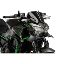 Carica l'immagine nel visualizzatore di Gallery, PUIG SPOILER ANTERIORE DOWNFORCE NAKED KAWASAKI Z650 2025 CARBON LOOK