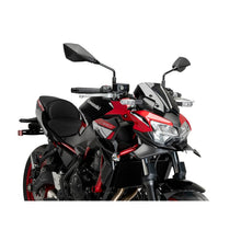 Carica l'immagine nel visualizzatore di Gallery, PUIG SPOILER ANTERIORE DOWNFORCE NAKED KAWASAKI Z650 21-24 NERO OPACO
