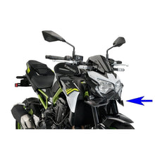 Carica l'immagine nel visualizzatore di Gallery, PUIG SPOILER ANTERIORE DOWNFORCE NAKED KAWASAKI Z900 SE 22-24 NERO OPACO