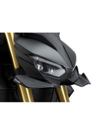 PUIG SPOILER ANTERIORE DOWNFORCE NAKED PER HONDA CB1000 HORNET SP 2025 NERO OPACO