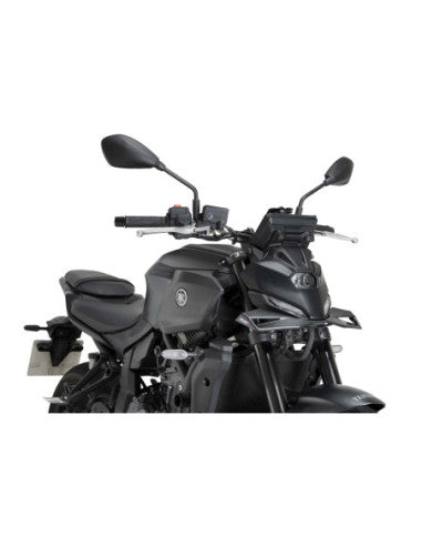 PUIG SPOILER ANTERIORE DOWNFORCE NAKED YAMAHA MT-07 Y-AMT 2025 CARBON LOOK