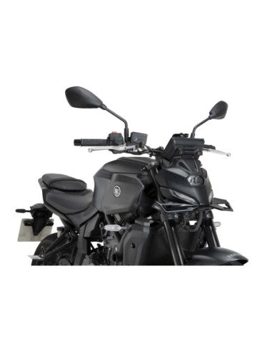 PUIG SPOILER ANTERIORE DOWNFORCE NAKED YAMAHA MT-07 Y-AMT 2025 NERO