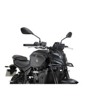 Carica l'immagine nel visualizzatore di Gallery, PUIG SPOILER ANTERIORE DOWNFORCE NAKED YAMAHA MT-07 Y-AMT 2025 NERO